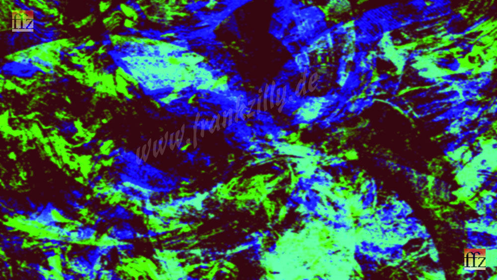 " Die Ordnung der Welt "  ist ein zeitgemes sprich komplett digital erstelltes KUNSTwerk, Wandmalerei gewissermaen aus den weiten Hhlen der Menschheit von heute, aus endlosen virtuellen Rumen nmlich, den modernen (digitalen) Kathedralen, hier denen der "Atelier-Manufaktur Faunlandia" von (Digital-)Knstler Frank Friedrich Zilly (Jg. 1959) aus Schielberg im Schwarzwald. Das am Computer fertiggestellte Werk, eine Datei, kann von einer Druckerei in unsere menschliche Erlebniswelt herbergeholt und als Print/Druck (hinter Glas oder glaslos) gerahmt oder ungerahmt aufgehngt und ohne elektrischen Strom betrachtet werden, wie ein auf der Staffelei gemaltes Werk auch. Es sind aber auch Ausdrucke auf unterschiedlichste andere Materialien mglich. Und ein solches digital erstelltes Kunstwerk lsst sich jederzeit, auch im Nachhinein, in Farbe, Kontrast und Helligkeit, in Gre und Format etc. anpassen an unterschiedlichste, zwischenzeitlich sich vielleicht gendert habende, auch sehr spezielle Prsentationsorte  Die Mglichkeiten sind schier unbegrenzt     Knstler Frank Friedrich Zilly, 2022-07-04