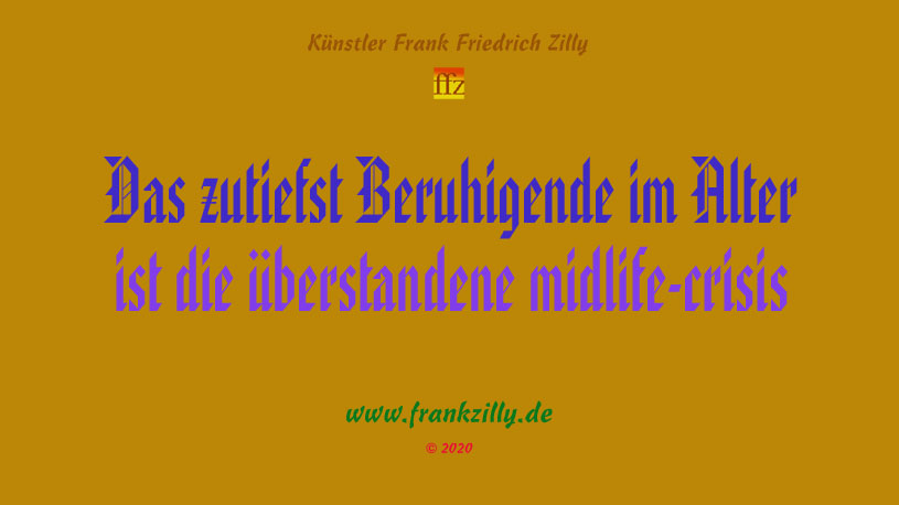 Texttafel  "bung macht den Meister"  vom gesellschaftskritischen Knstler Frank Friedrich Zilly, born in 1959